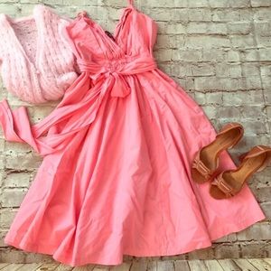 Gap pink cotton summer dress